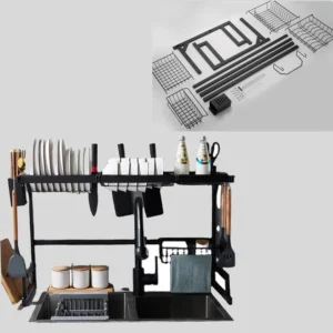 organizador tv grande escurridor de platos ahorrador de espacio para la cocina new colombia de compras 220523878 2048x